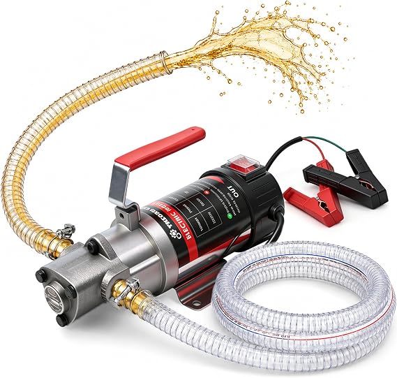 3.2 GPM Oil Pump Extractor, 24V 100W Oil Change Pump
