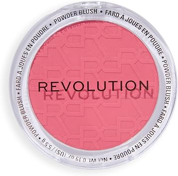 Revolution Blusher Reloaded, Airbrush Effect, Buildable Blush, Soft Matte Finish, Vegan & Cruelty-Free, Pink Lady, 7.5g
