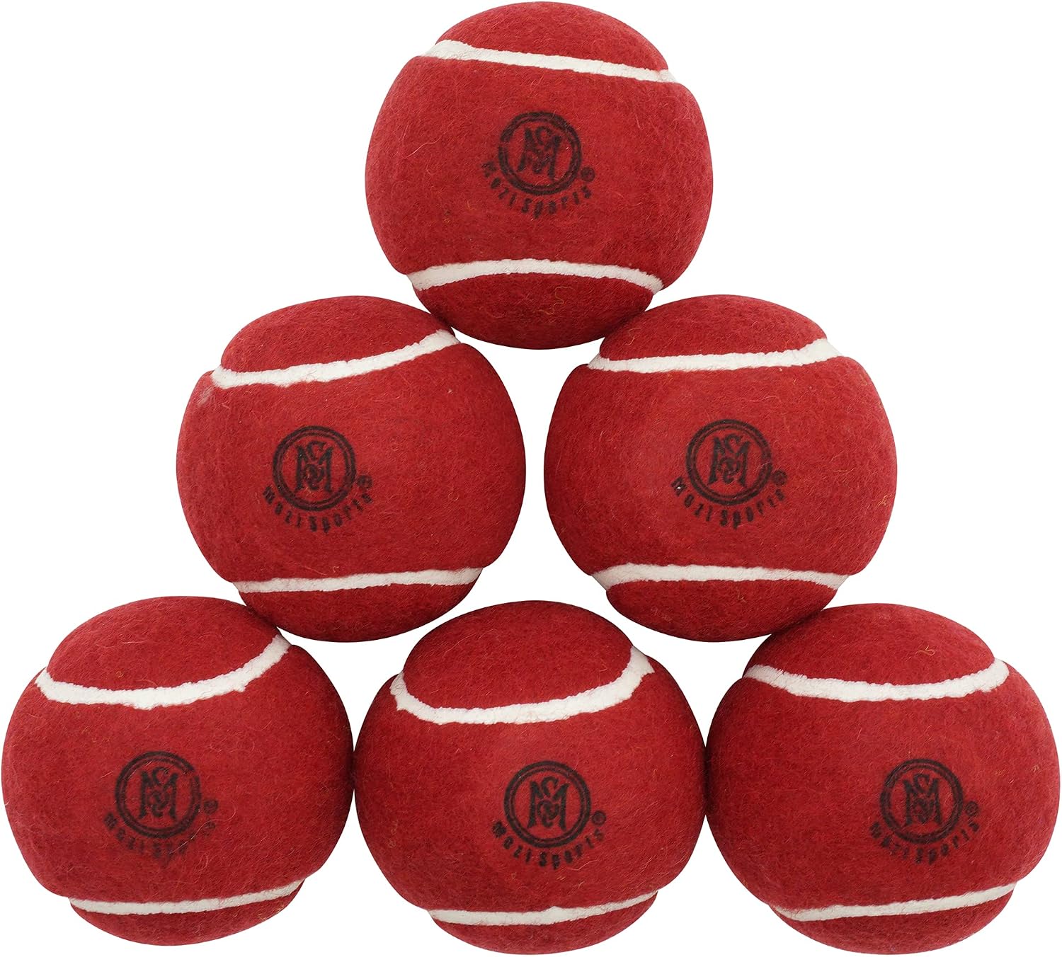 Cricket Tennis Balls- Heavy Rubber Tennis Balls for Cricket Play Weight 120gm