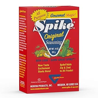 Spike Original All-Purpose Seasoning Salt, Herb, Veggie & Spice Blend MSG-Free Seasonings & Spices, 14 Oz