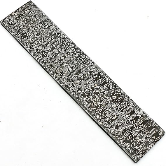 PAL 2000 KNIVES Custom Handmade Damascus Steel 15x3 Inches Billet Blank - Knife Making Bar 9995
