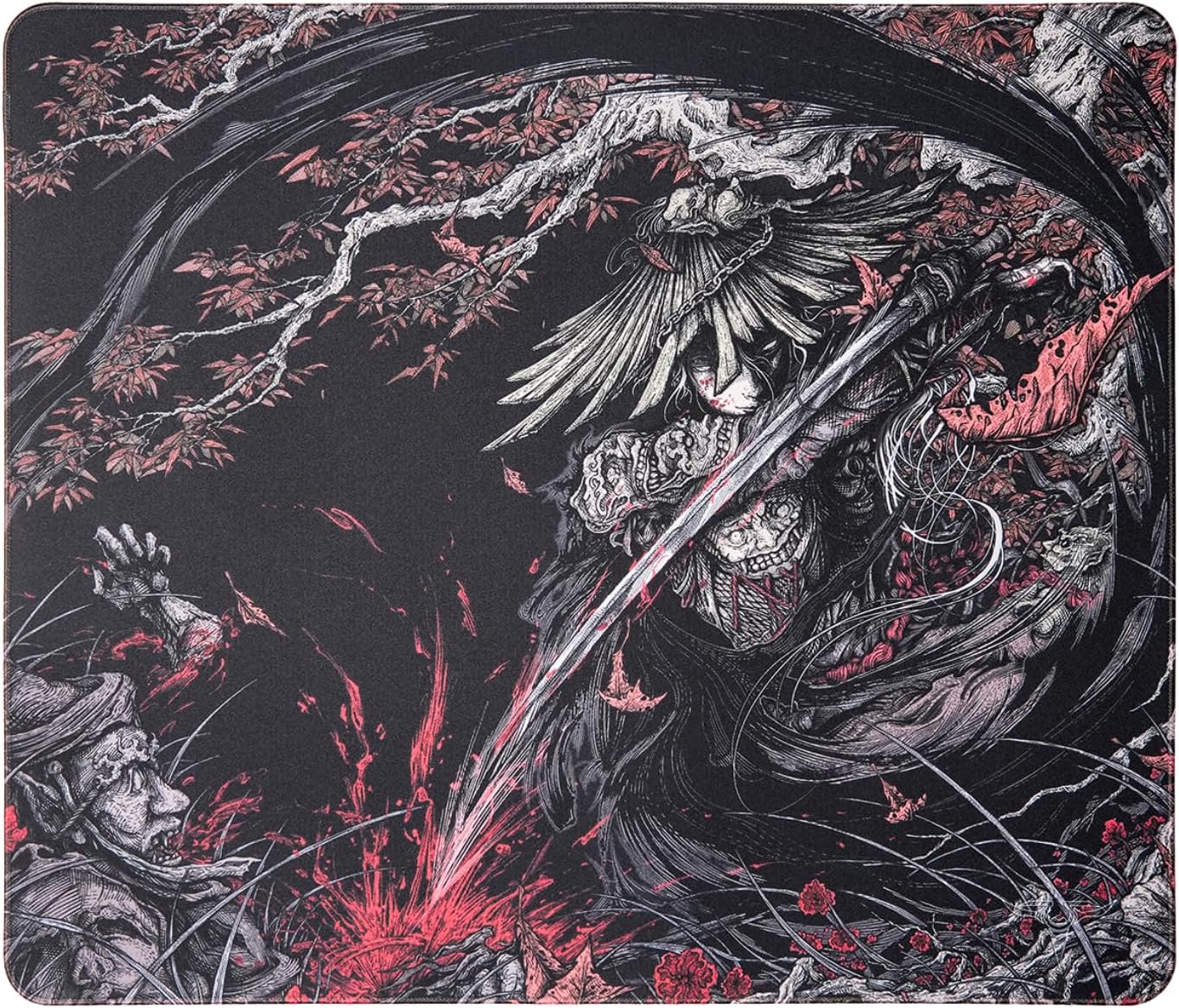 Klasse Zen Poron Series 490x420x3,5 mm E-Sports Gaming Oyuncu Mouse Pad Speed, Asura, 49x42 cm