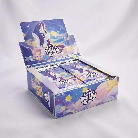 KAYOU My Little Pony Friendship Eternal Cards - Rainbow Edition English Series 2 Original Box 20 Pack 100 Pcs [NA]