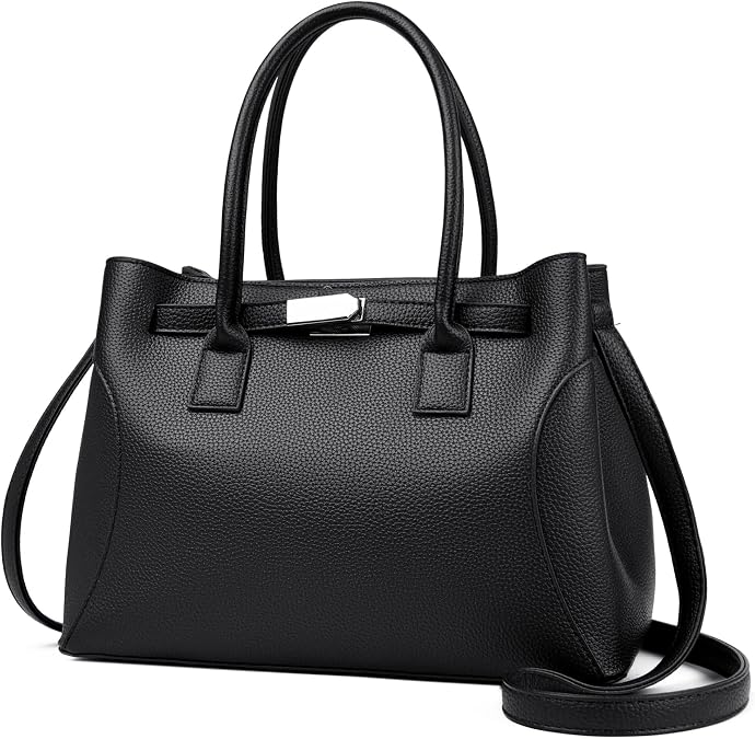 Travistar Handbags for Women Medium - PU Soft Leather Hand Bags Ladies Crossbody Satchel Bag with Adjustable Strap, Top Handle Handbags and Purses Fashion Shoulder Bag Tote Bags for Work Shop Daily | Anti-theft lock