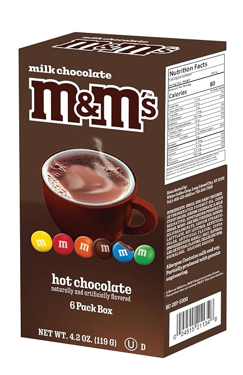 M&M's Hot Chocolate flavor sticks - Milk Chocolate