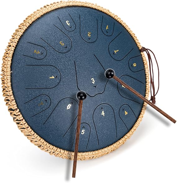 BURNING&LIN Steel Tongue Drum (14 INCHES ZHISHE)