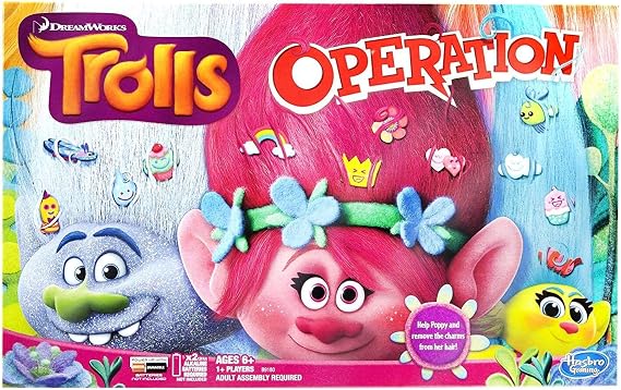 Trolls Operation Board Game