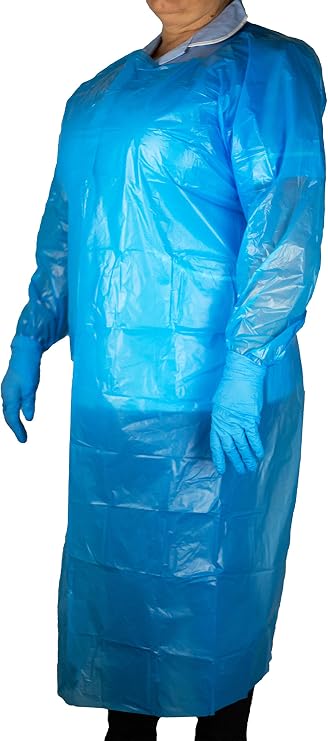 Single-use (PE) Thumb-Loop Gown (Box 100)