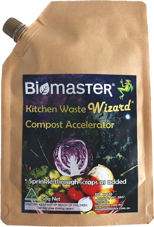 Kitchen Waste Wizard Compost Accelerator - 50g - Natural