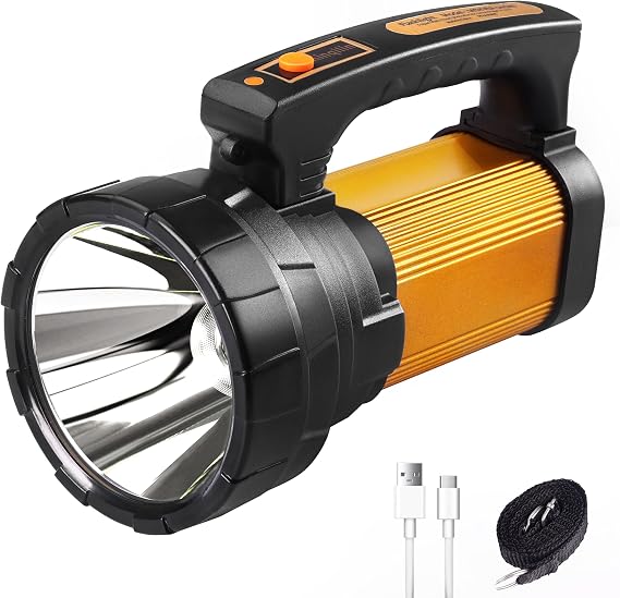 1200LM Rechargeable Flashlight for Home,30H Runtime