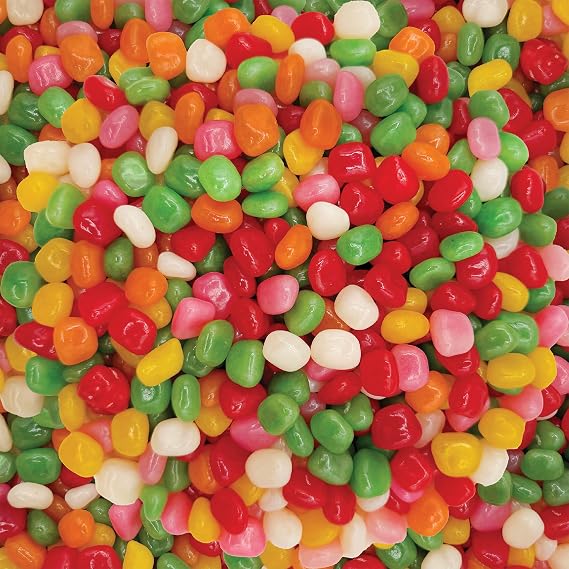 Jelly Beans - 2 Pound Pack - Easter Candy - Assorted Fruit Flavors - Easter Egg Fillers Candy - Chewy Treats for Holiday Buffets, Snacking, and Gift Baskets