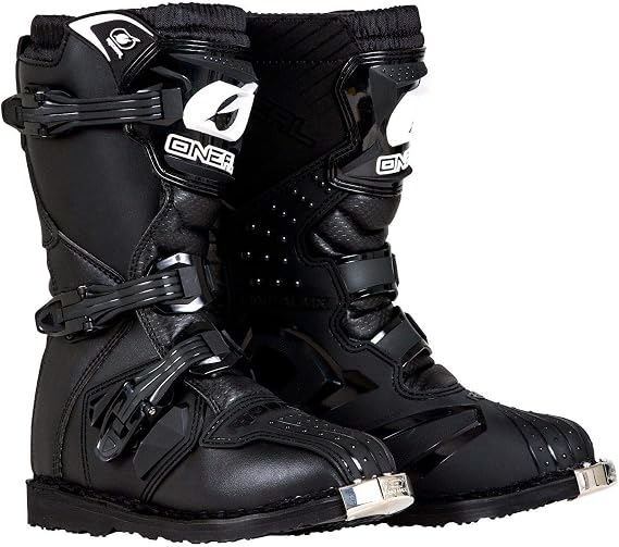 O'Neal - 0325-101 Boys New Logo Rider Boot (Black, Size 1)