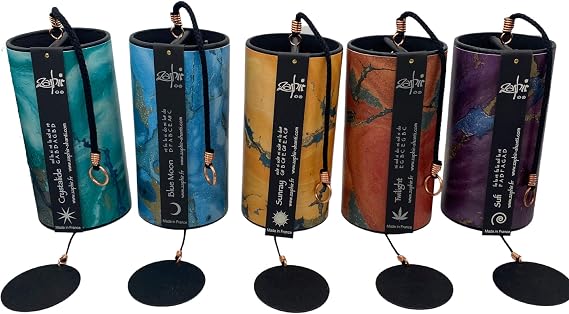Zaphir jeweled color 5 Chime Set: Spring - Summer - Autumn - Winter - inbetween season