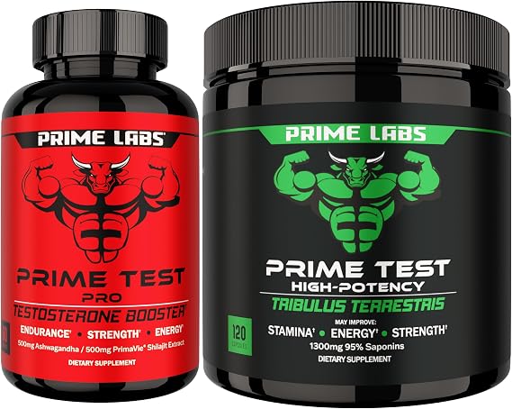 Prime Labs Prime Test Pro + Tribulus Terrestris Capsules