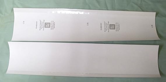 10-10" BRODART FOLD-ON BOOK COVERS - Center-Loading, Adjustable, Clear Mylar