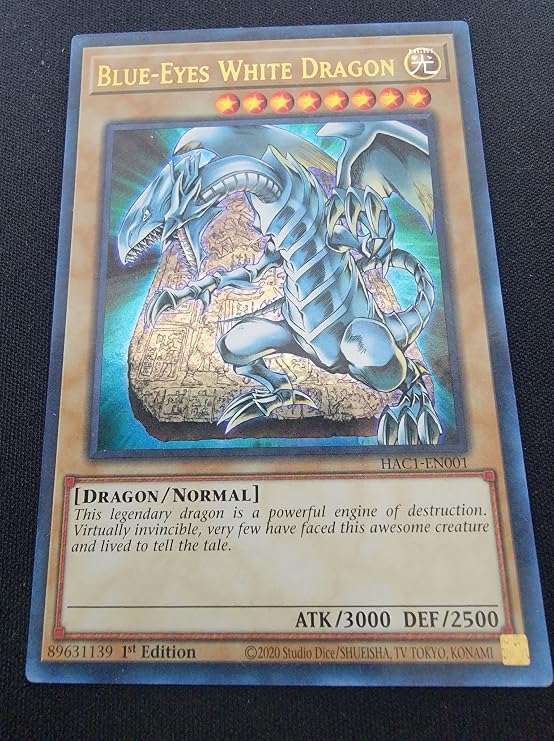 Blue-Eyes White Dragon - HAC1-EN001 - (Duel Terminal) - Hidden Arsenal: Chapter 1 - Ultra Rare
