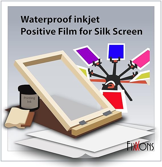 Waterproof Inkjet Positive Film For Silk Screen 24" x 100' Roll