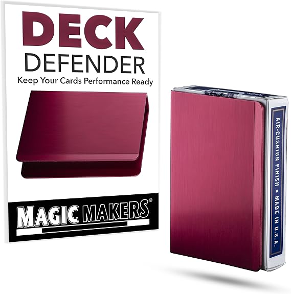 Magic Makers Deck Defender Card Case - Ruby Red