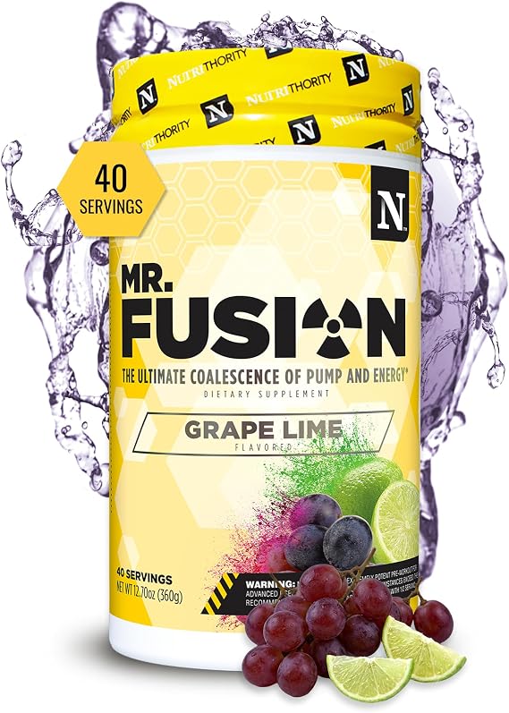 Nutrithority - Mr. Fusion Pump Pre Workout Powder (40 Servings)