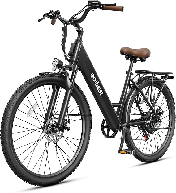 ACTBEST Cores ST Electric Bike for Adults, 48V 576Wh Ebike with Removable Battery, Peak 1500W Motor Electric Commuter Bicycle, 70 Miles Max Range with 7-Speed Cruiser Mountain