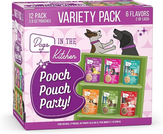 Weruva Dogs in the Kitchen Grain-Free Natural Wet Dog Food Pouches