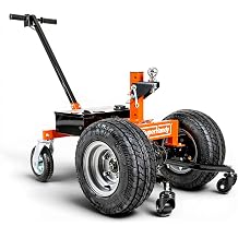 Superhandy Electric Trailer Dolly with 5,000 lbs Towing Capacity, High-Torque Motor, 6-Wheel Stabilization System, Adjustable Hitch Height, Push-Button Forward & Reverse Control