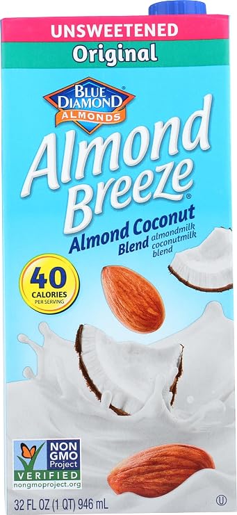Blue Diamond Dairy, Almond Coconut Milk Unsweetened, 32 Fl Oz