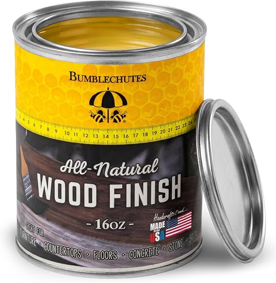 All-Natural Wood Finish Polymerized Tung Oil & Citrus Solvent for Wood 16oz
