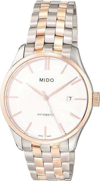 MIDO Belluna Gent - Swiss Automatic Watch for Men - Silver Dial - Case 40mm - M0244072203100