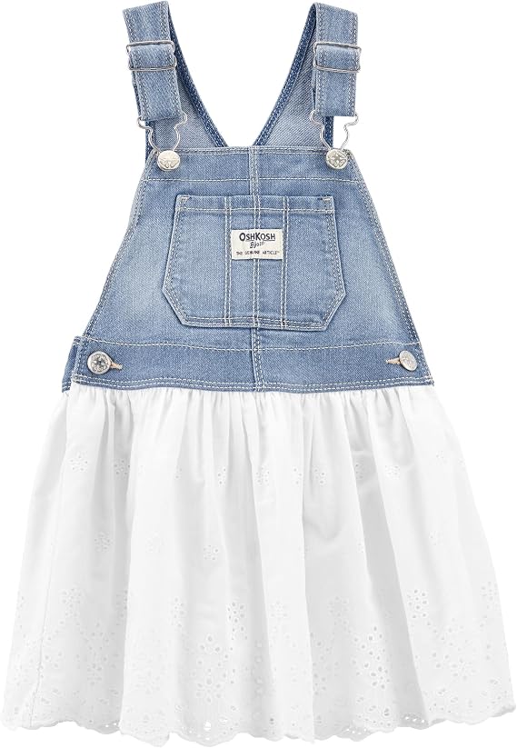 OSHKOSH Girls' World's Best Overalls