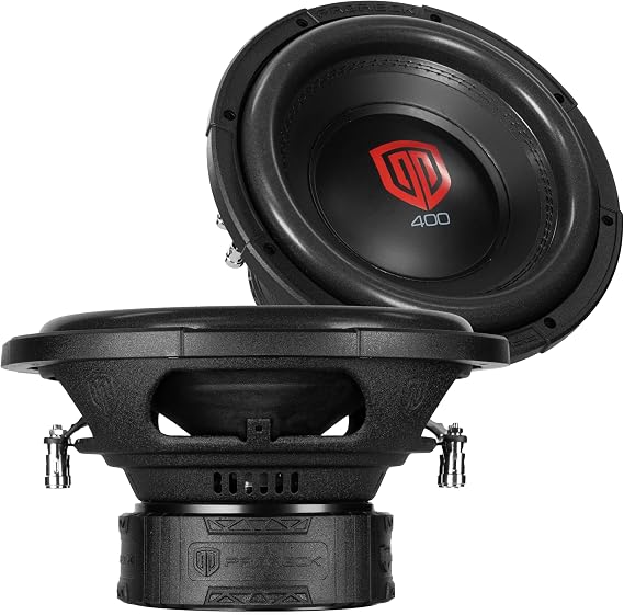 PRORECK Audio 410 10" Dual Voice Coil, 1200W Max Power Loud Car subwoofer(Single) (10" Dual-4OHm)