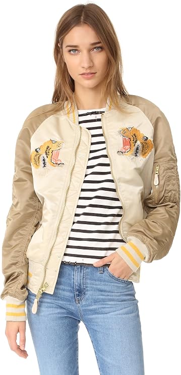 Alpha Industries Men's Tiger Souvenir Jacket