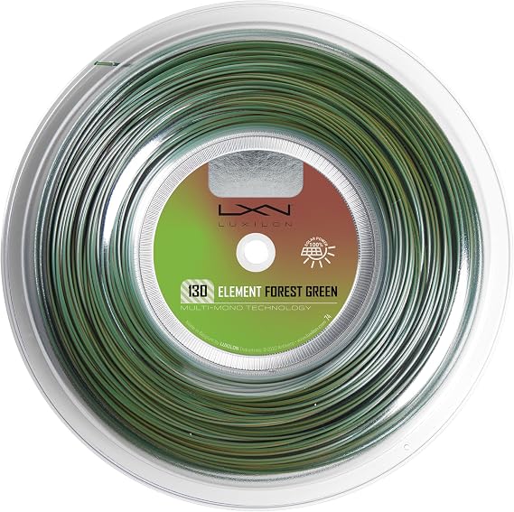 Wilson Unisex-Adult Element Forest Green 130 Tennisschlgersaite