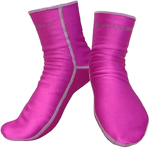 Sharkskin Chillproof Socks, Pink, X-Small