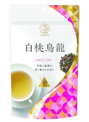 Four Mitsui Refined Tea House White Peach Oolong 10 Bags Input