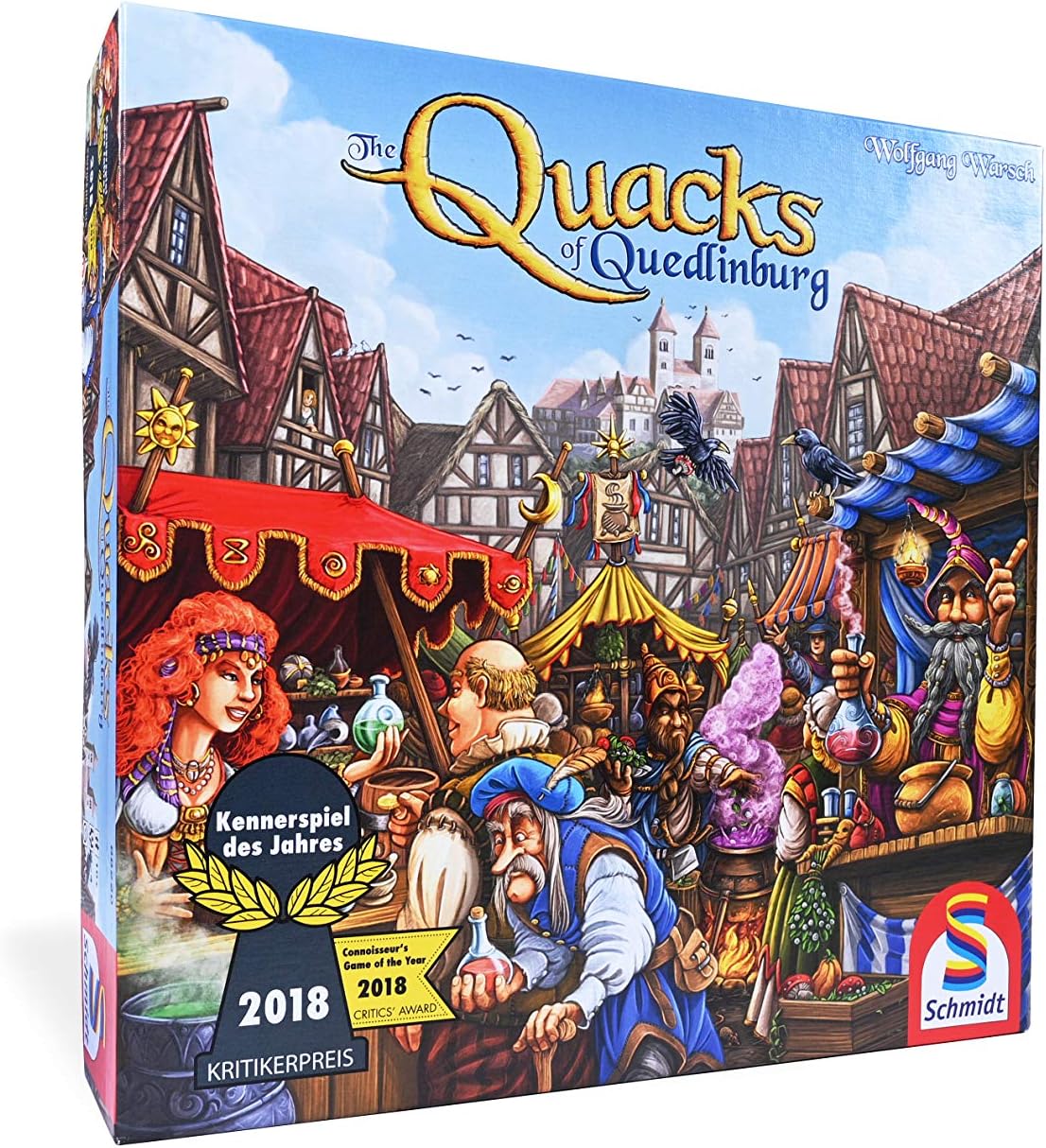 Schmidt | Quacks of Quedlinburg | Board Game | Ages 10 | 2-4 Players | 45 Minutes Playing Time