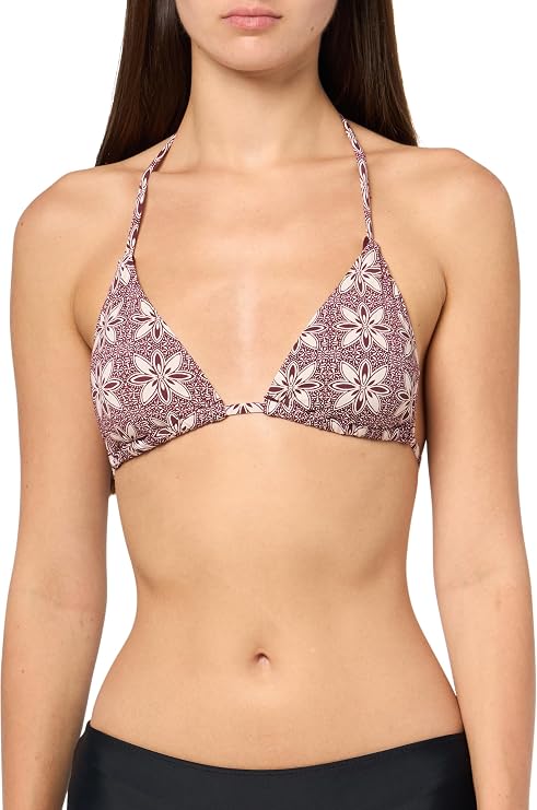 Roxy Women's Printed Strappy Love Bustia Bikini Top