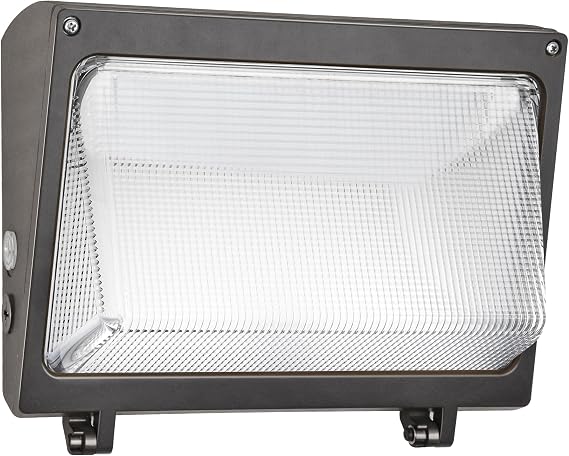 hykolity 120W LED Wall Pack Light with Dusk-to-Dawn Sensor, 12000LM 5000K | LED Security Flood Commercial Lighting, 750W MH Equivalent, 120-277V, Waterproof Outdoor Wall Mount Light for Warehouses