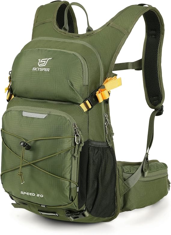 SKYSPER Hiking Backpack 20 L Bicycle Backpack Ski Backpack Men for Bicycle Hydration Backpack