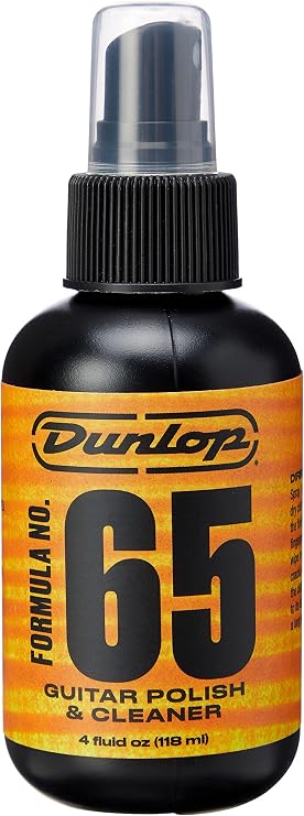 Jim Dunlop Formula 65 Guitar Polish & Cleaner with Cloth