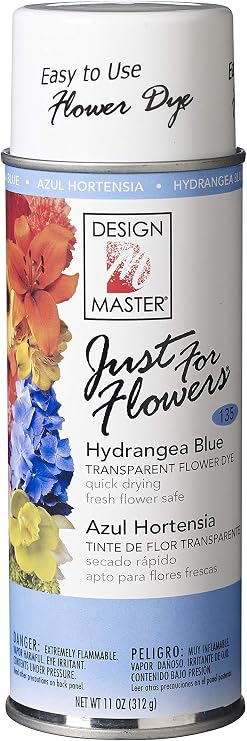 Design Master 135 Hydrangea Blue Just for Flowers, 11 oz