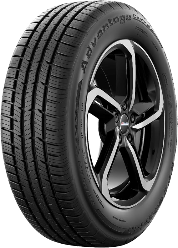 BFGoodrich Advantage Control All-Season Tire for Cars and Crossovers, 235/55R18 100H