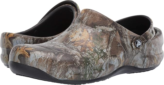 Crocs Unisex-Adult Bistro Graphic Clogs, Slip Resistant Work Shoes