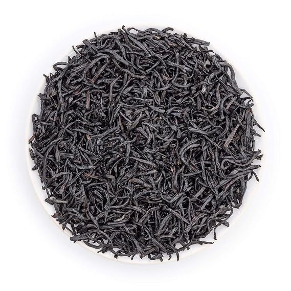 Oriarm Lapsang Souchong Unsmoked Black Tea from Wuyi Mountain- Chinese Loose Leaf Tea Zheng Shan Xiao Zhong without Smoke - 225g Ziplock Resealable Bag