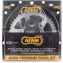 Afam Chain Set Steel Kit Suitable for Honda CB 125 F GLR 125 2015-2017 Chain Kit