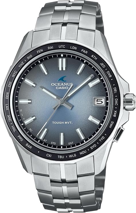 Casio Oceanus Wristwatch Domestic Genuine ProductManta Bluetooth, Radio Wave Solar, Sapphire Glass, Bracelet Type