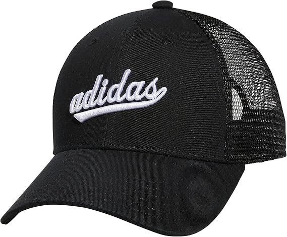 adidas Women's Mesh Back Snapback Cap Adjustable Fit Trucker Hat