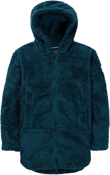 Burton Women's Minxy Hi-Loft Fleece Full-Zip, Deep Emerald, XS