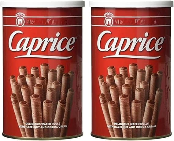 Caprice Classic Chocolate Wafers - Irresistible Crunch and Creamy Bliss (2 x 300g)