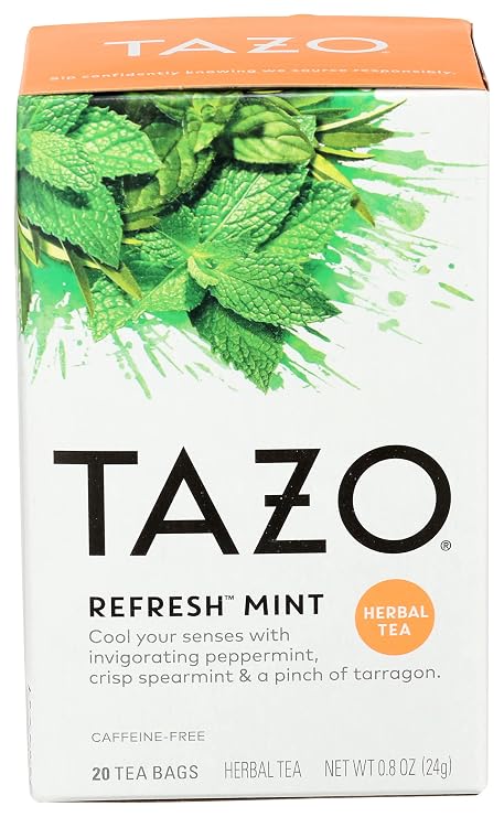 TAZO Refresh Herbal Tea 20Ct, 20 CT